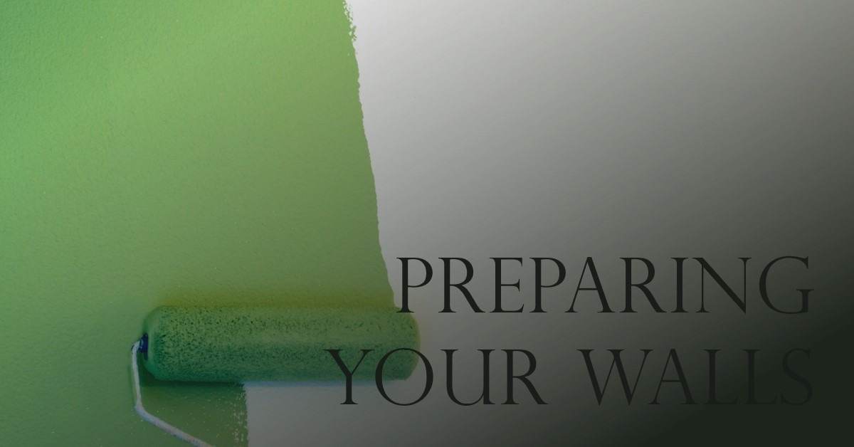 preparing your walls