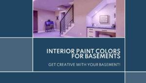 interior paint colors for basements
