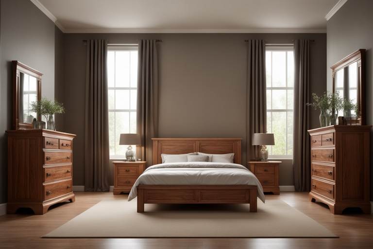 solid Wood bedroom sets King