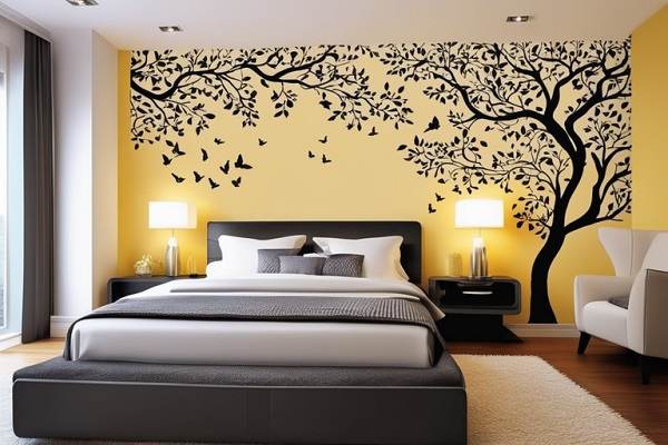 wall art bedroom wall painting
