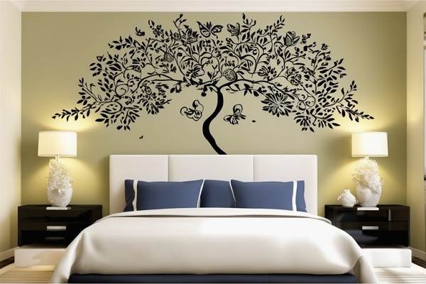 wall painting art bedroom