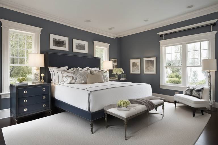 bedroom accent wall ideas and colors