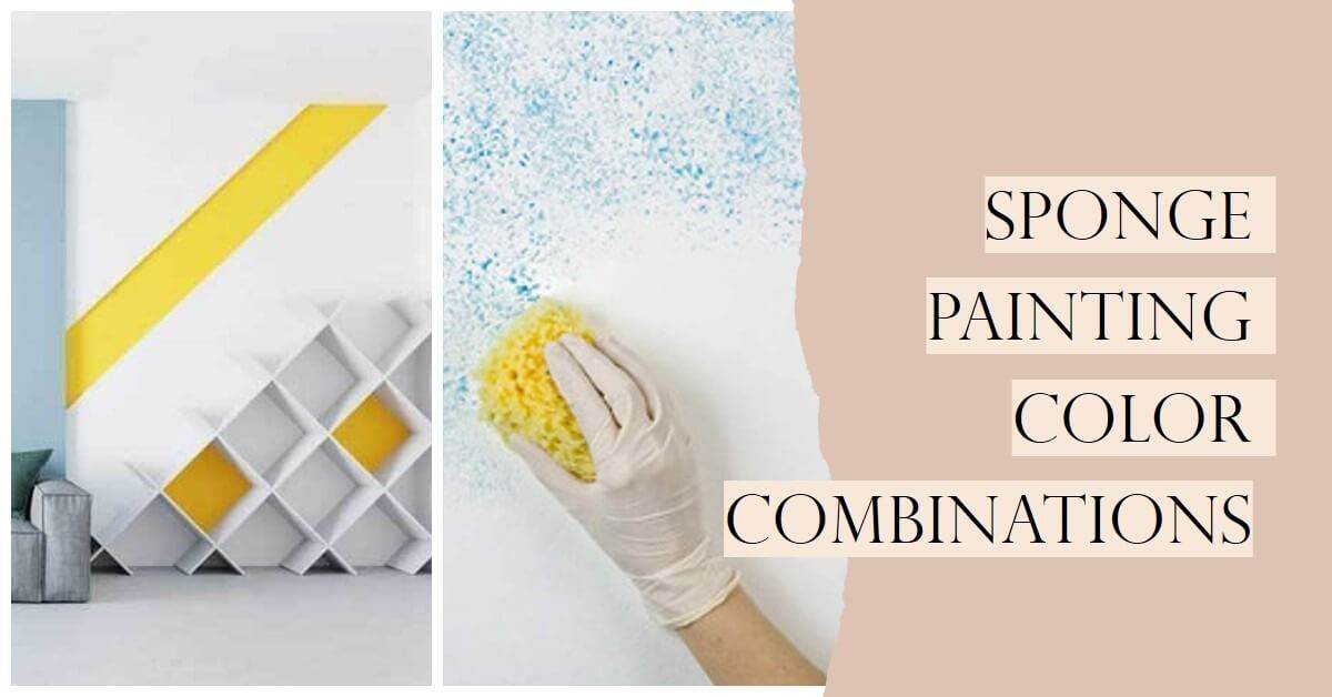sponge painting color combinations