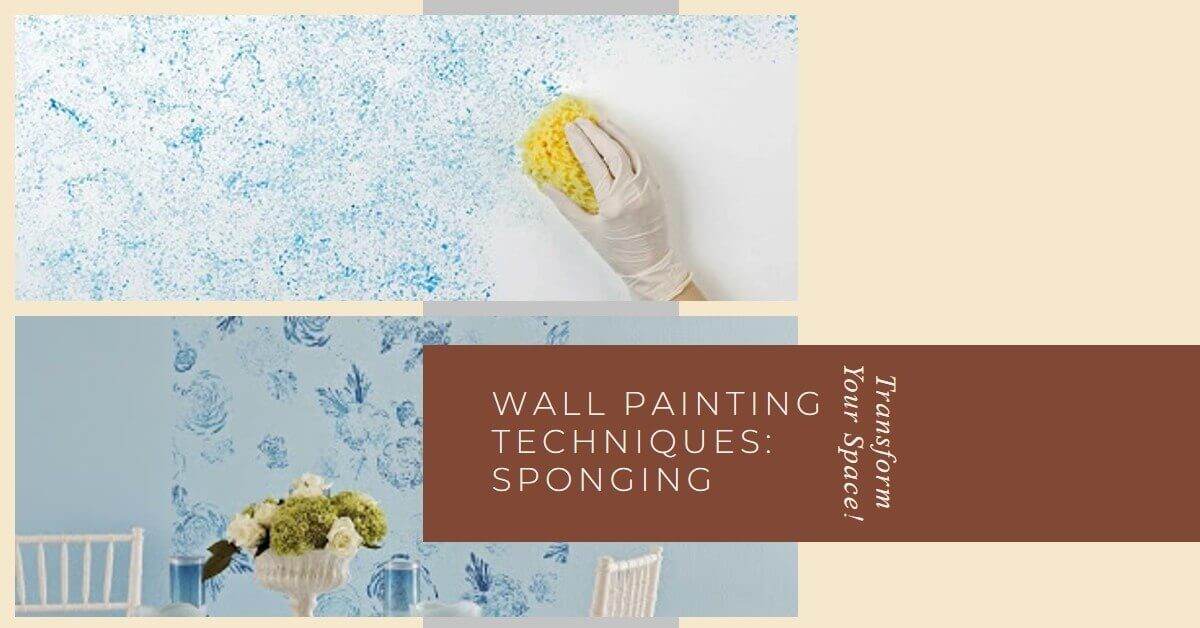 wall painting techniques sponging