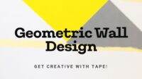 simple geometric wall design