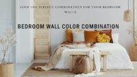 two colour combination for bedroom walls