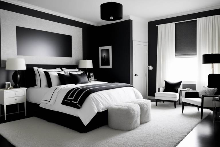 monochromatic bedroom ideas mens