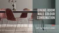 two colour combination for dining room walls