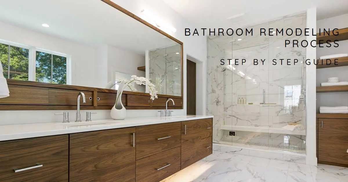 bathroom remodeling process