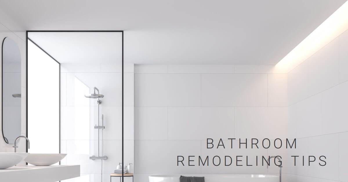 bathroom remodeling tips