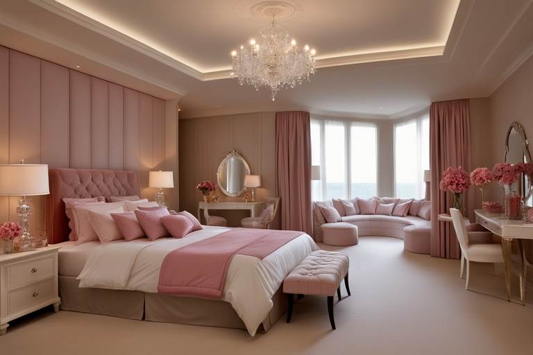 best materials for a romantic bedroom