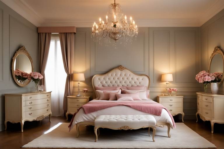 essential pieces of furniture for a romantic bedroom