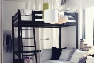 Loft Beds with Seating Area