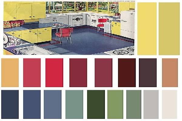 Popular 1940s Interior Paint Colors