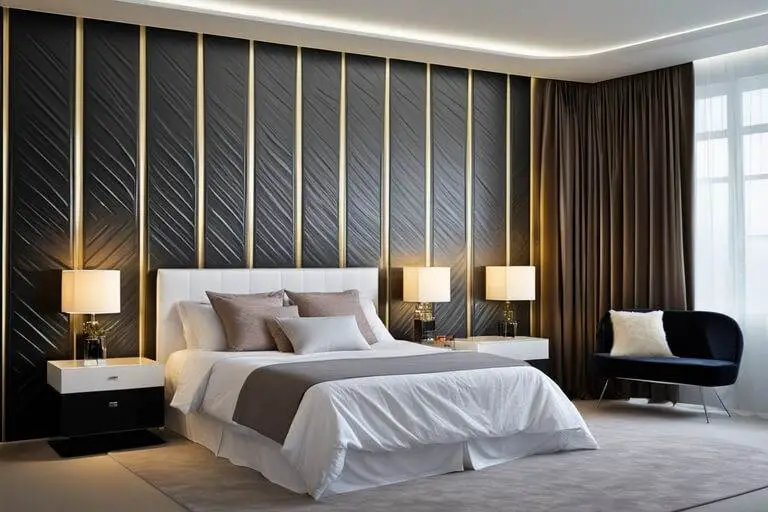 PVC wall panels for bedrooms