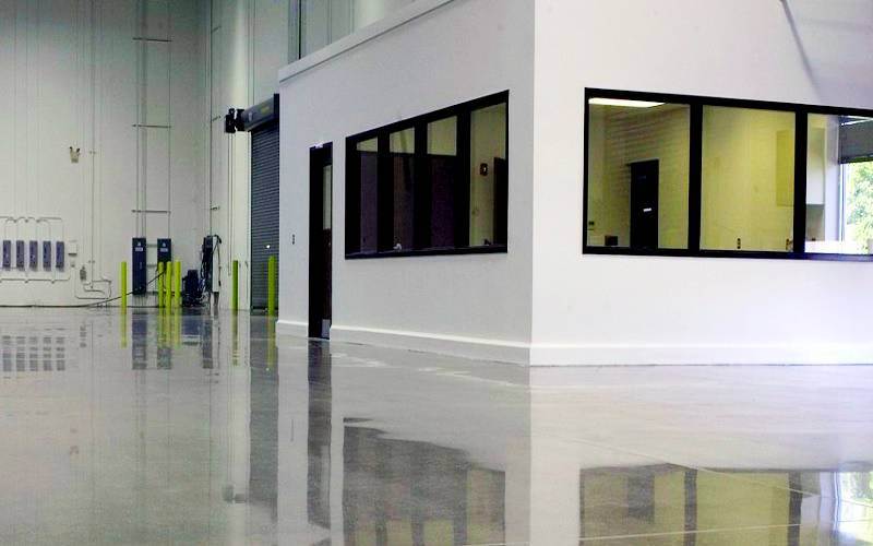 polished concrete