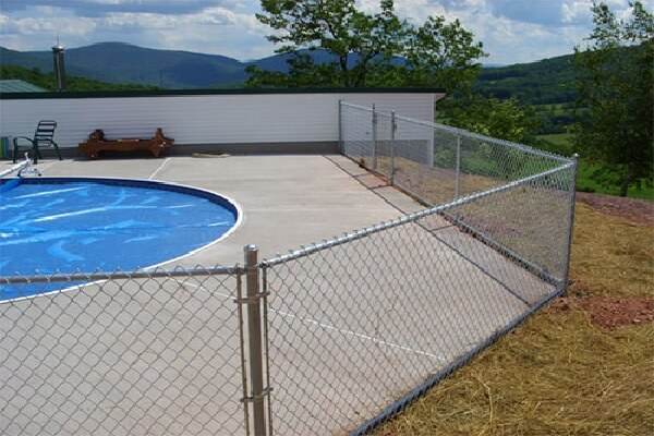 chain link pool fencing