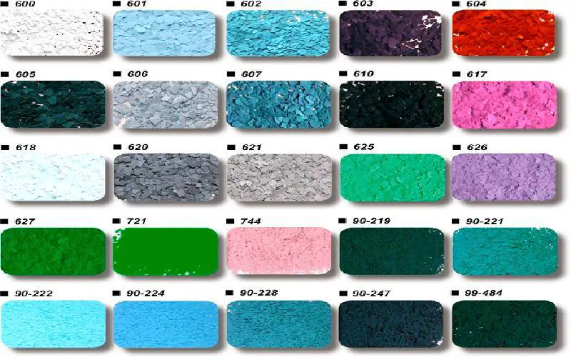 versatile epoxy colors