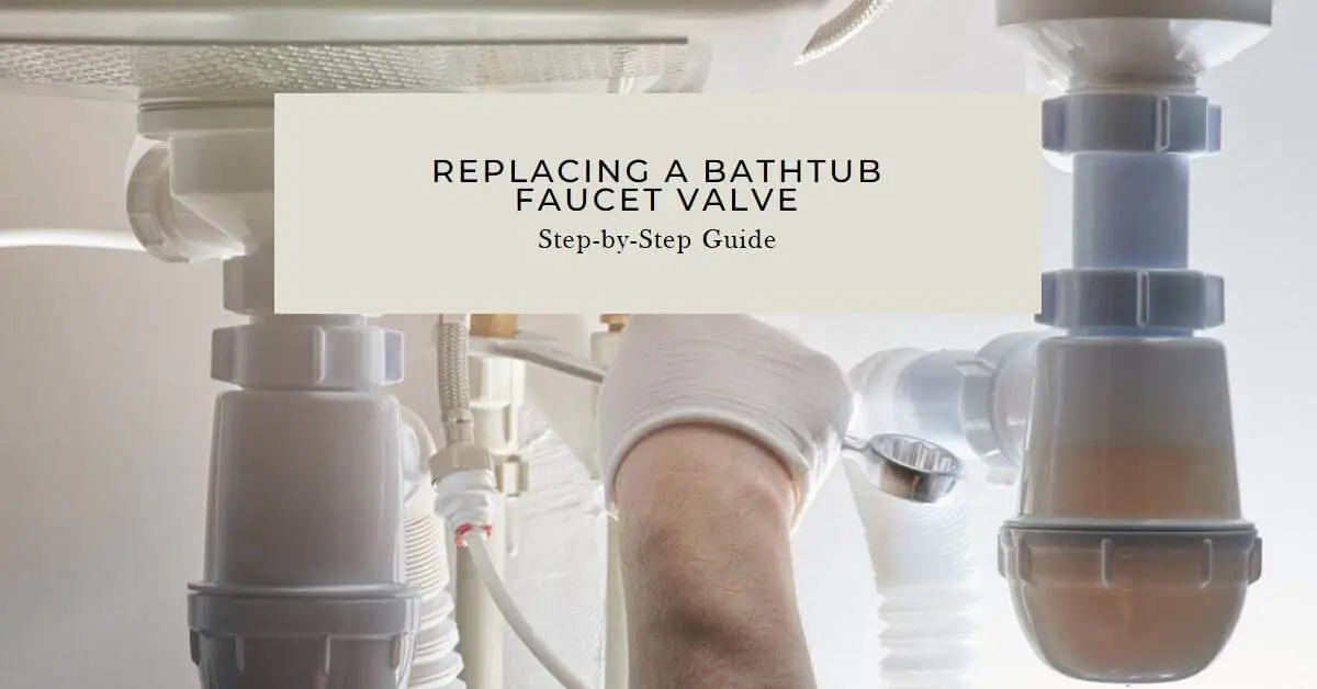 how to replace bathtub faucet