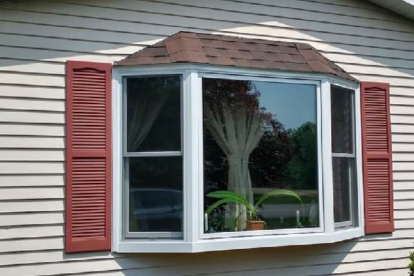 how to update a bay window exterior