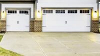 what does an 18x17 garage door cost