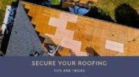 how to secure the roofing