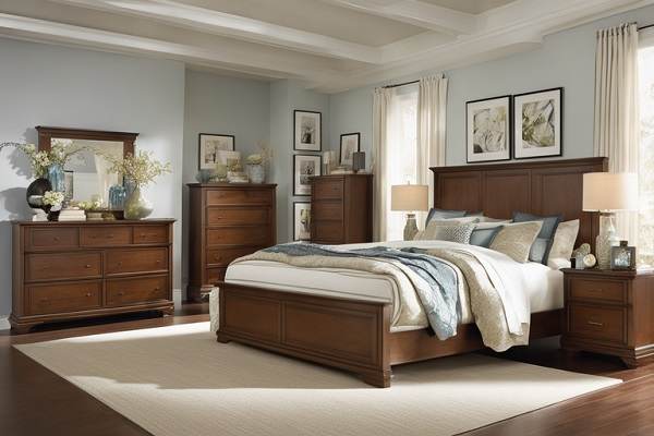 average bedroom size queen size bed