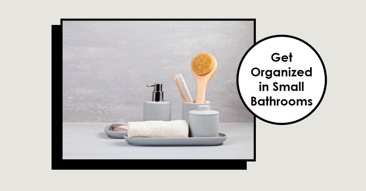 organizational accessories for small bathrooms