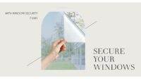window security films