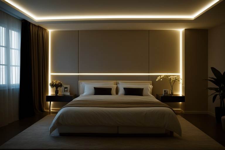 bedroom lighting