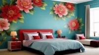 wall painting designs for bedroom